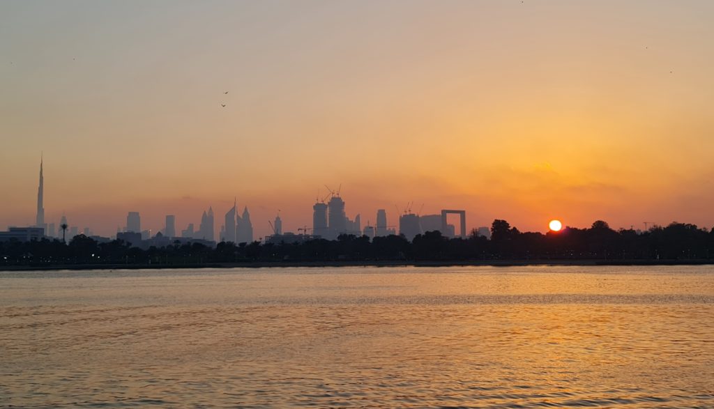 Winter - a time to travel part II. 5 Dubai Creek Sunset