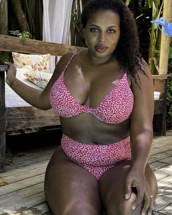 RIO – The Underwire Top Pink Leopard