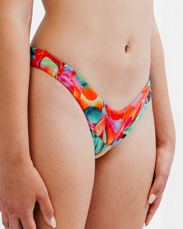 FLORA - Brazilian Cut Bikini Bottom Flower Power FLORA - Brazilian Cut Bikini Bottom Flower Power